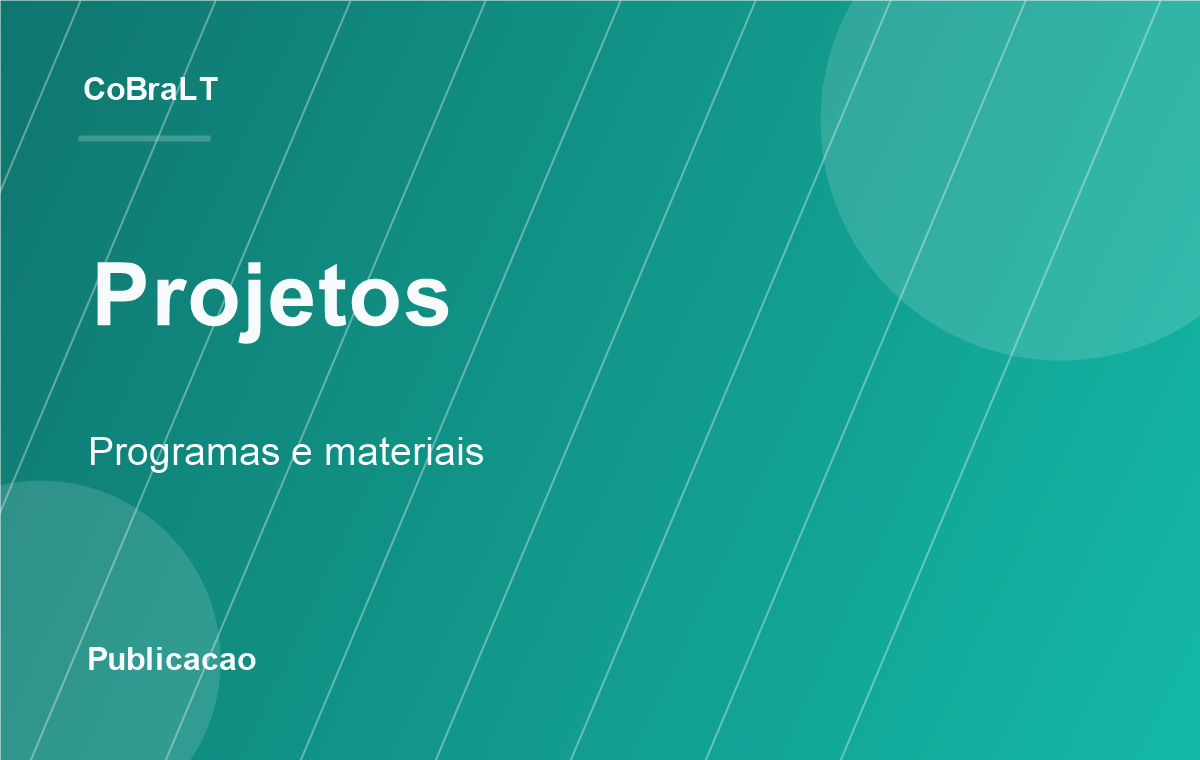 Publicação de Diretrizes Internacionais