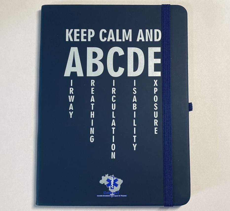 Caderno "Keep calm and ABCDE"